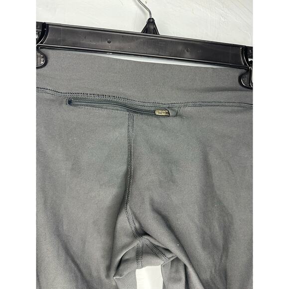 Nike Dri-Fit Gray Leggings Women's Size Small Zip Athleisure Active Workout Run - Picture 3 of 10